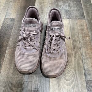 Skechers BOBS Dusty Pink Lace-Up Sneakers